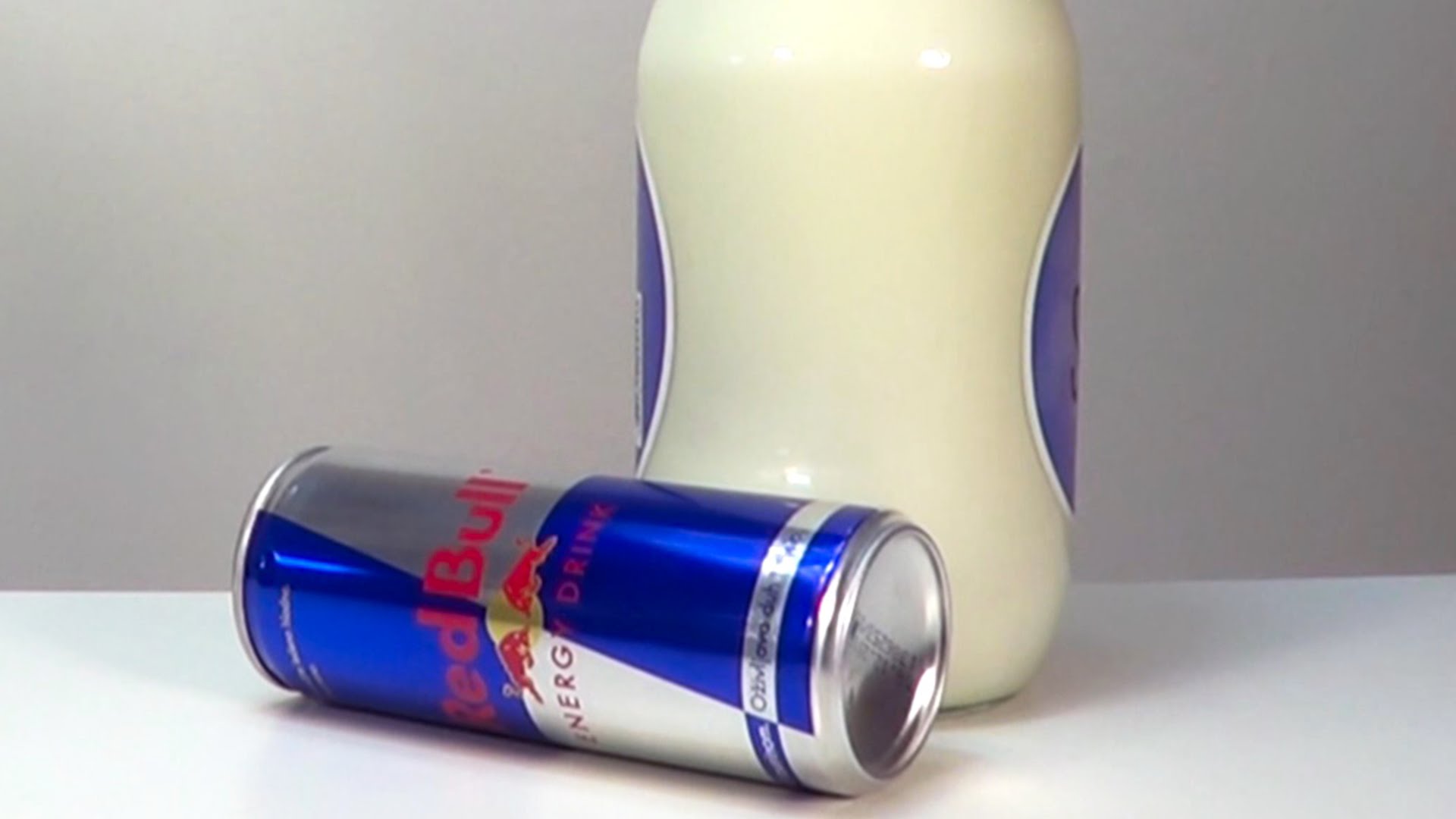 milk and red bull experiment